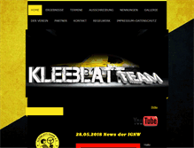 Tablet Screenshot of kleeblatt-team.de